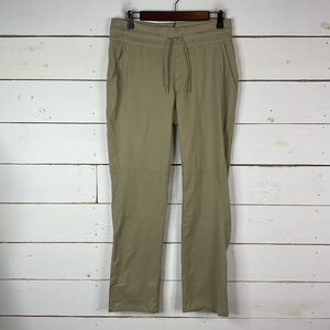New The North Face Aphrodite Motion Pants Twill Beige Women's Small